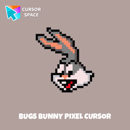 Bugs Bunny Pixel cursor